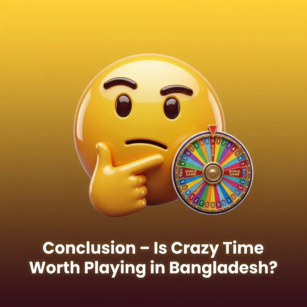 Crazy Time live game show interface with bonus round multipliers