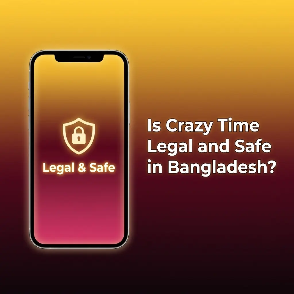 Licensed casino security and fair play certification for Crazy Time in Bangladesh